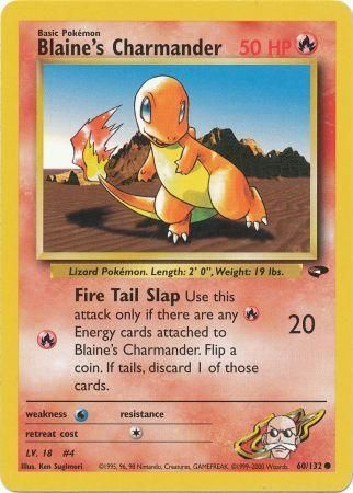 Blaine's Charmander (60/132) [Gym Challenge Unlimited] | Exor Games New Glasgow