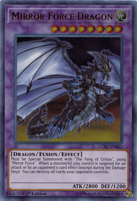 Mirror Force Dragon [LCKC-EN062] Ultra Rare | Exor Games New Glasgow