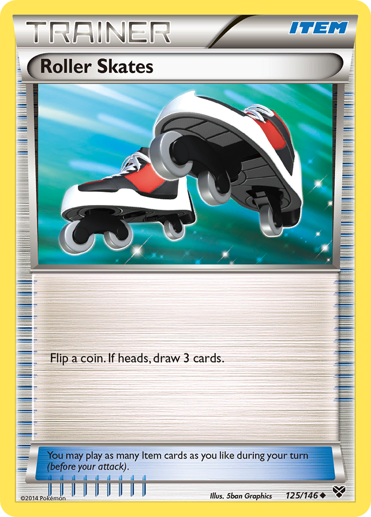 Roller Skates (125/146) [XY: Base Set] | Exor Games New Glasgow