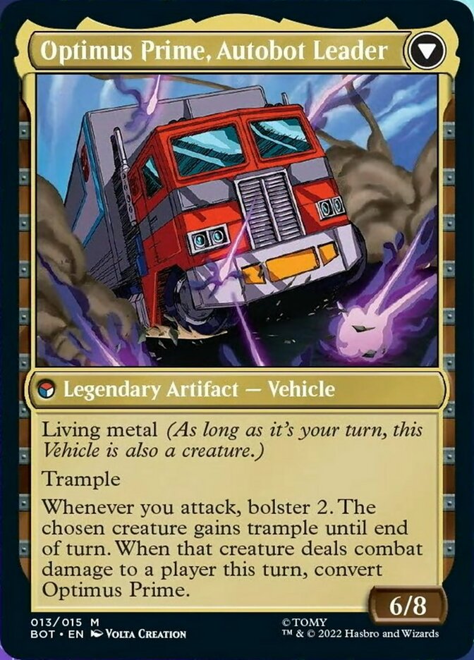 Optimus Prime, Hero // Optimus Prime, Autobot Leader [Universes Beyond: Transformers] | Exor Games New Glasgow