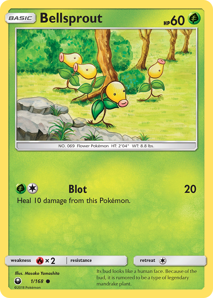 Bellsprout (1/168) [Sun & Moon: Celestial Storm] | Exor Games New Glasgow