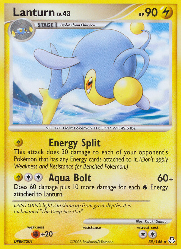 Lanturn (59/146) [Diamond & Pearl: Legends Awakened] | Exor Games New Glasgow