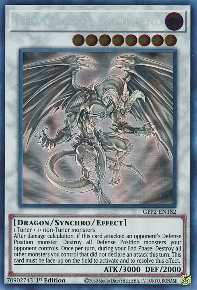 Red Dragon Archfiend [GFP2-EN182] Ghost Rare | Exor Games New Glasgow