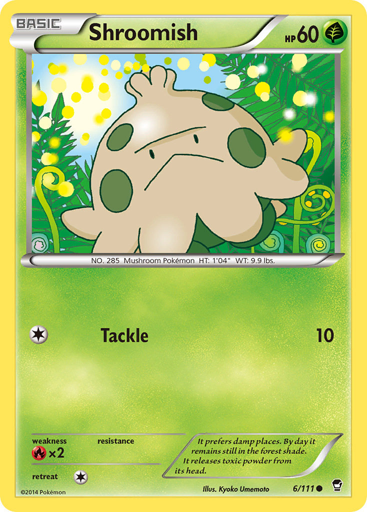 Shroomish (6/111) [XY: Furious Fists] | Exor Games New Glasgow