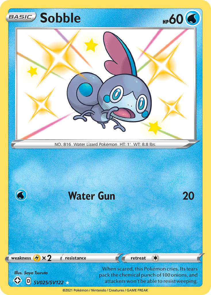 Sobble (SV025/SV122) [Sword & Shield: Shining Fates] | Exor Games New Glasgow