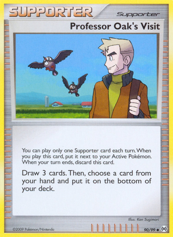 Professor Oak's Visit (90/99) [Platinum: Arceus] | Exor Games New Glasgow