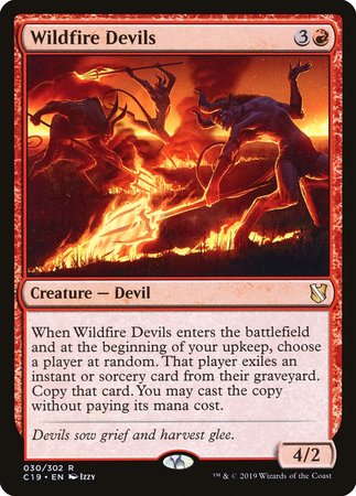 Wildfire Devils [Commander 2019] | Exor Games New Glasgow