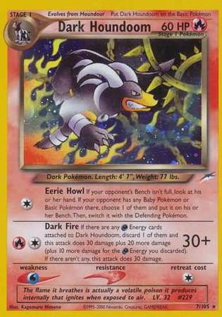 Dark Houndoom (7/105) [Neo Destiny Unlimited] | Exor Games New Glasgow