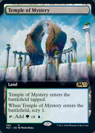 Temple of Mystery (Extended Art) [Core Set 2021] | Exor Games New Glasgow