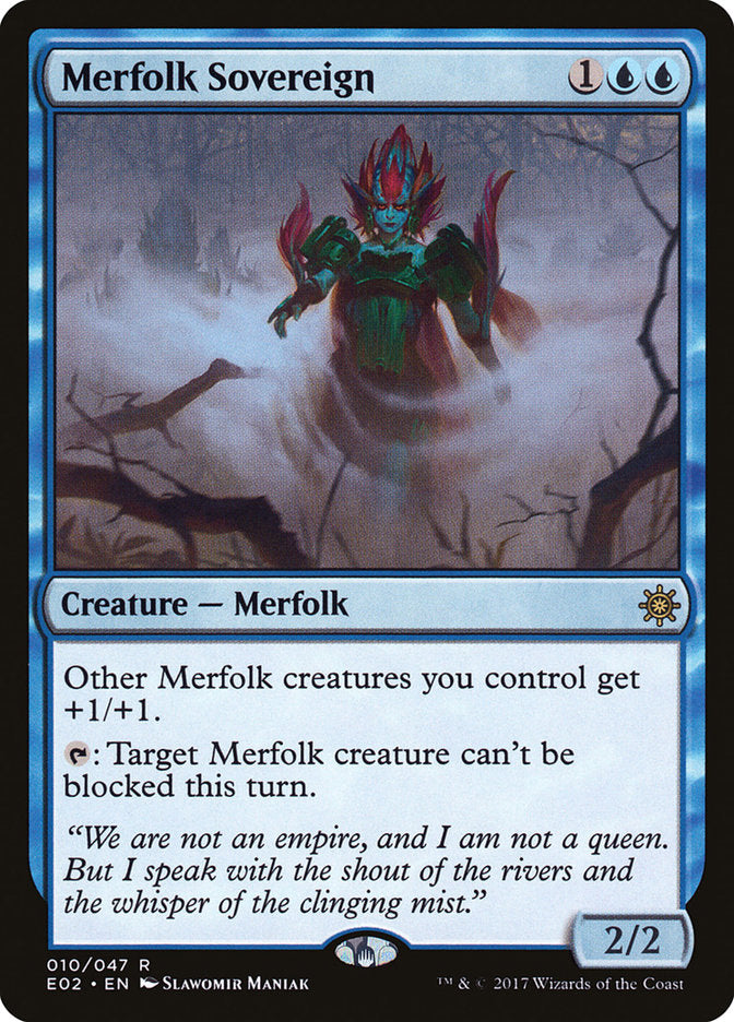 Merfolk Sovereign [Explorers of Ixalan] | Exor Games New Glasgow