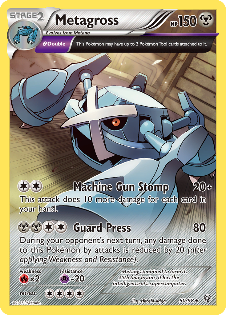 Metagross (50/98) [XY: Ancient Origins] | Exor Games New Glasgow