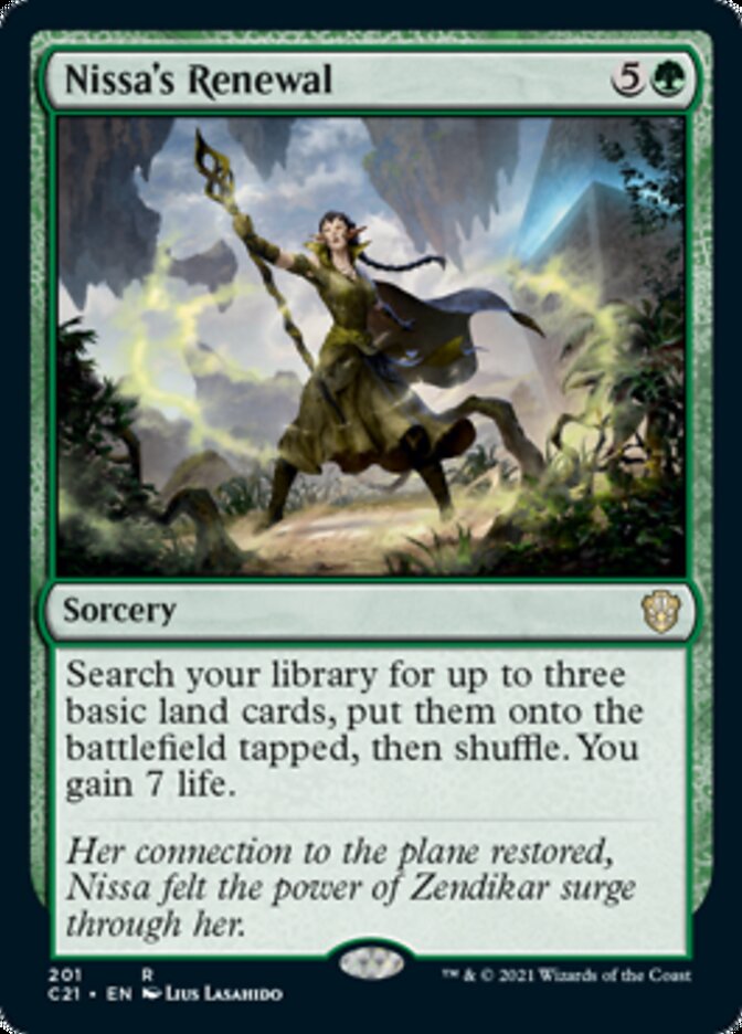 Nissa's Renewal [Commander 2021] | Exor Games New Glasgow