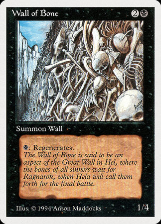 Wall of Bone [Summer Magic / Edgar] | Exor Games New Glasgow