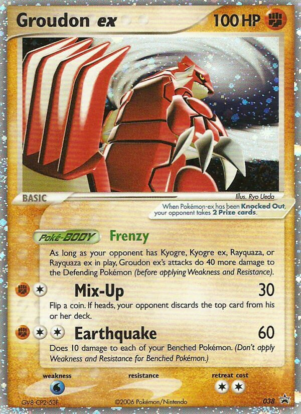 Groudon ex (038) [Nintendo: Black Star Promos] | Exor Games New Glasgow