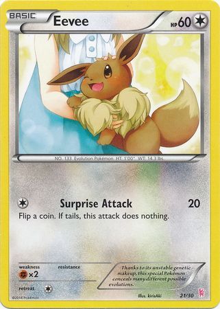 Eevee (21/30) [XY: Trainer Kit - Sylveon] | Exor Games New Glasgow