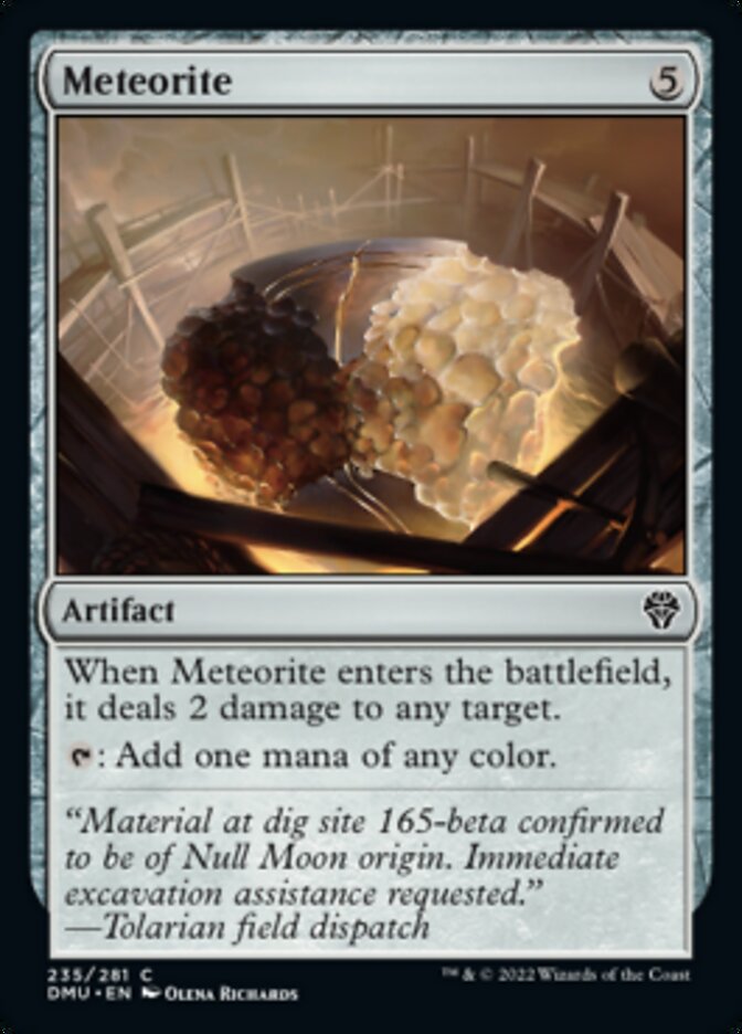 Meteorite [Dominaria United] | Exor Games New Glasgow