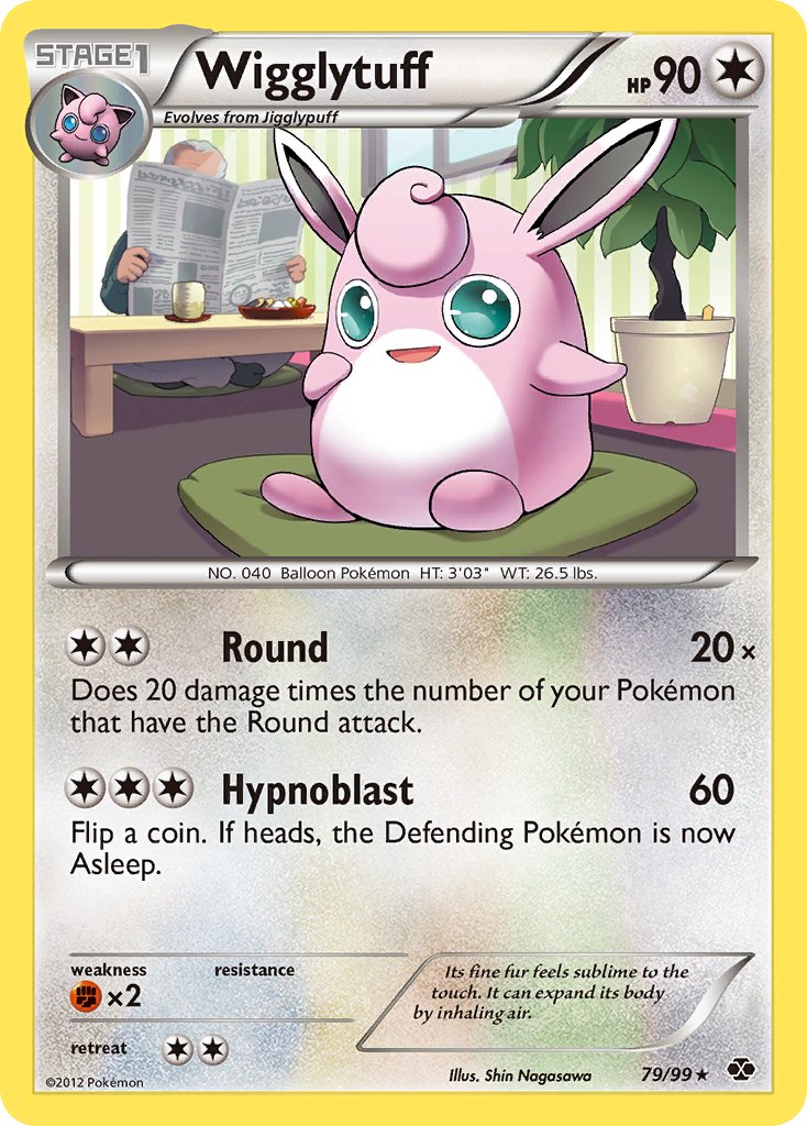 Wigglytuff (79/99) (Cosmos Holo) (Blister Exclusive) [Black & White: Next Destinies] | Exor Games New Glasgow