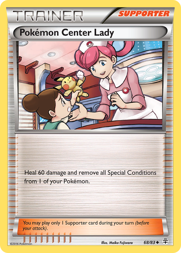 Pokemon Center Lady (68/83) [XY: Generations] | Exor Games New Glasgow