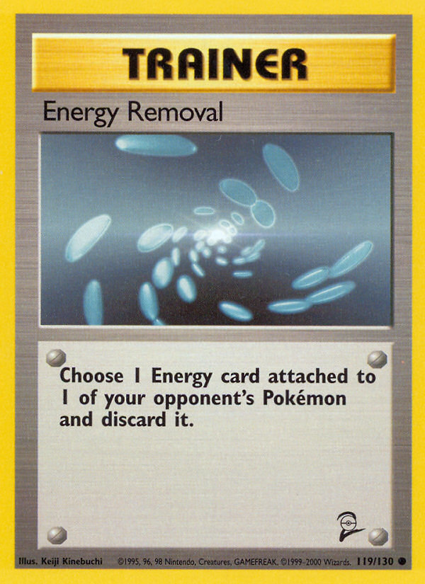 Energy Removal (119/130) [Base Set 2] | Exor Games New Glasgow