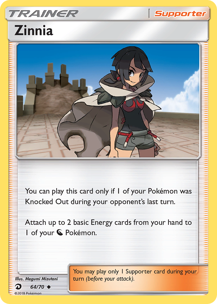 Zinnia (64/70) [Sun & Moon: Dragon Majesty] | Exor Games New Glasgow