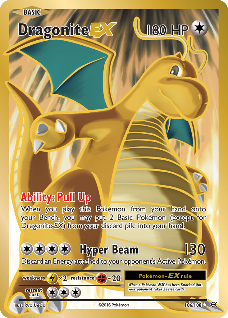 Dragonite EX (106/108) [XY: Evolutions] | Exor Games New Glasgow