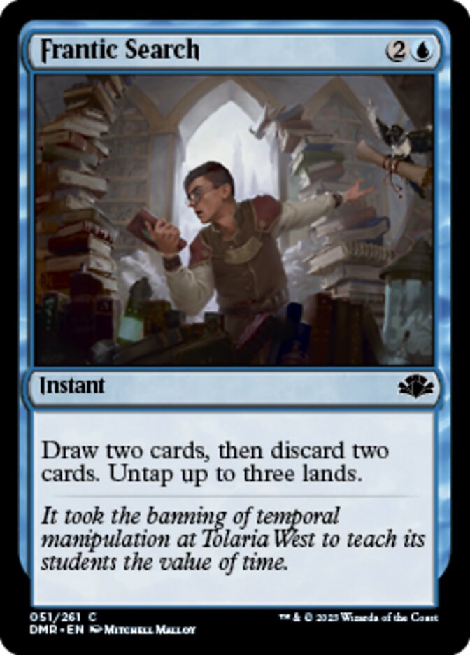 Frantic Search [Dominaria Remastered] | Exor Games New Glasgow