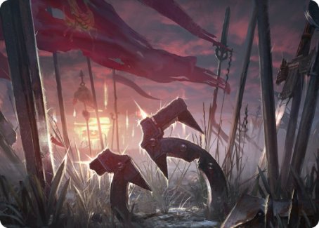 Field of Ruin Art Card [Innistrad: Midnight Hunt Art Series] | Exor Games New Glasgow