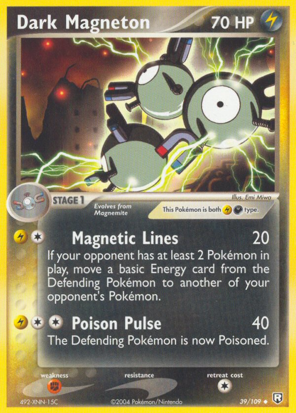 Dark Magneton (39/109) [EX: Team Rocket Returns] | Exor Games New Glasgow