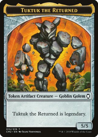 Tuktuk the Returned Token [Commander Anthology Volume II Tokens] | Exor Games New Glasgow