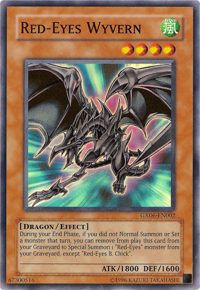 Red-Eyes Wyvern [GX06-EN002] Super Rare | Exor Games New Glasgow