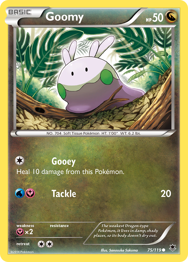 Goomy (75/119) [XY: Phantom Forces] | Exor Games New Glasgow