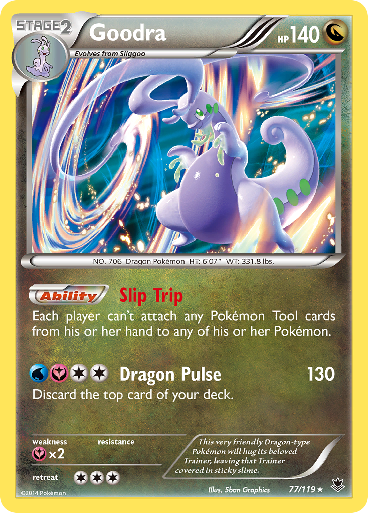 Goodra (77/119) [XY: Phantom Forces] | Exor Games New Glasgow