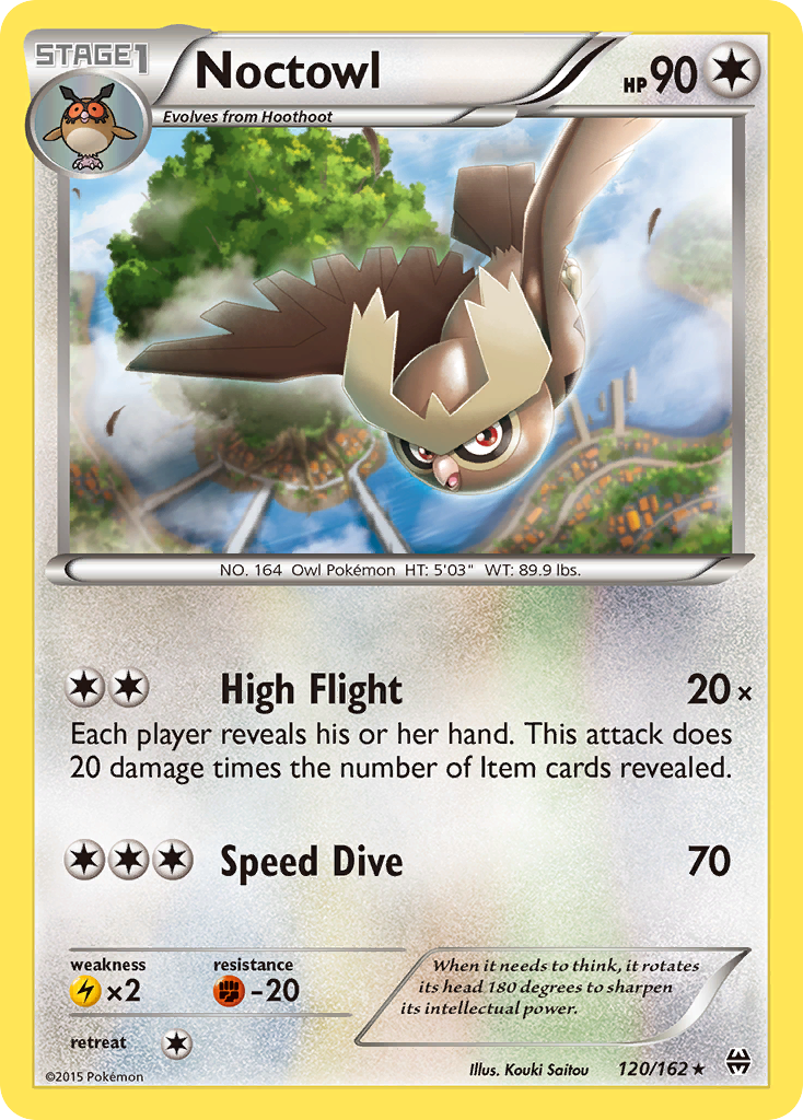 Noctowl (120/162) [XY: BREAKthrough] | Exor Games New Glasgow