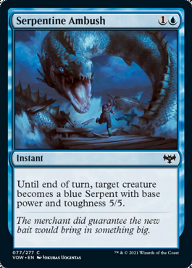 Serpentine Ambush [Innistrad: Crimson Vow] | Exor Games New Glasgow