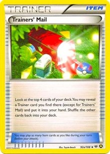 Trainers' Mail (92a/108) (Alternate Art Promo) [XY: Roaring Skies] | Exor Games New Glasgow