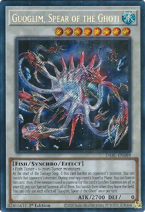 Guoglim, Spear of the Ghoti [DABL-EN089] Secret Rare | Exor Games New Glasgow