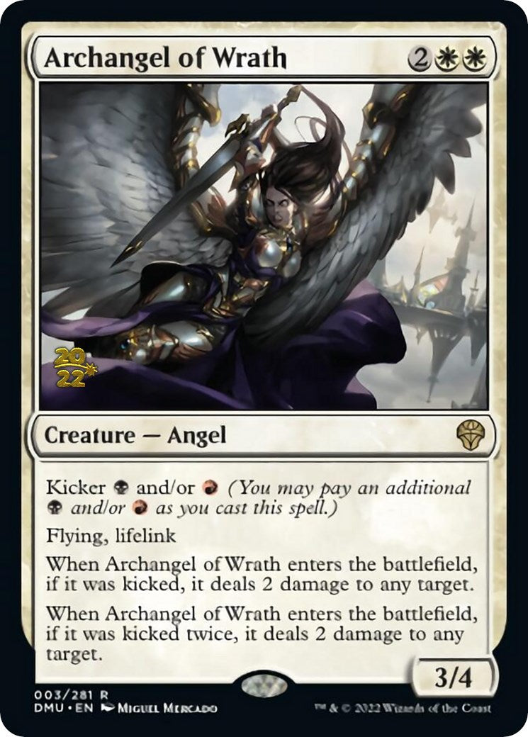 Archangel of Wrath [Dominaria United Prerelease Promos] | Exor Games New Glasgow