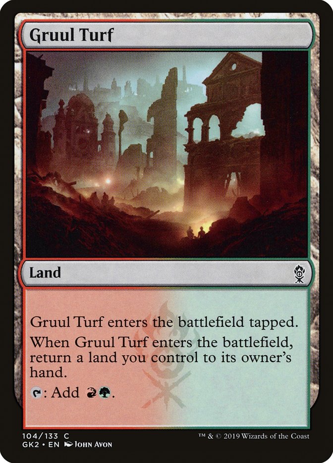 Gruul Turf [Ravnica Allegiance Guild Kit] | Exor Games New Glasgow