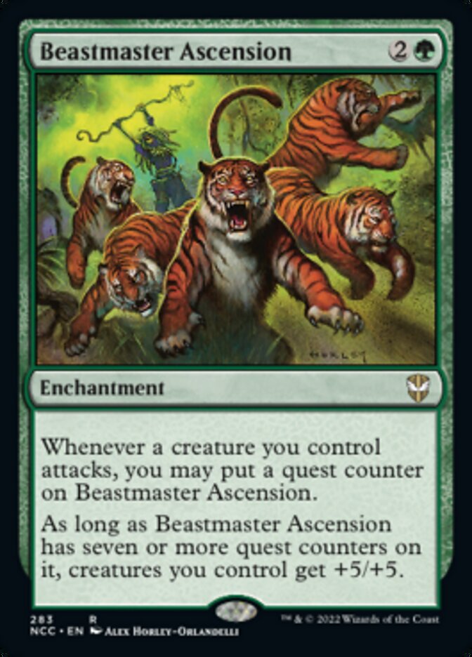 Beastmaster Ascension [Streets of New Capenna Commander] | Exor Games New Glasgow