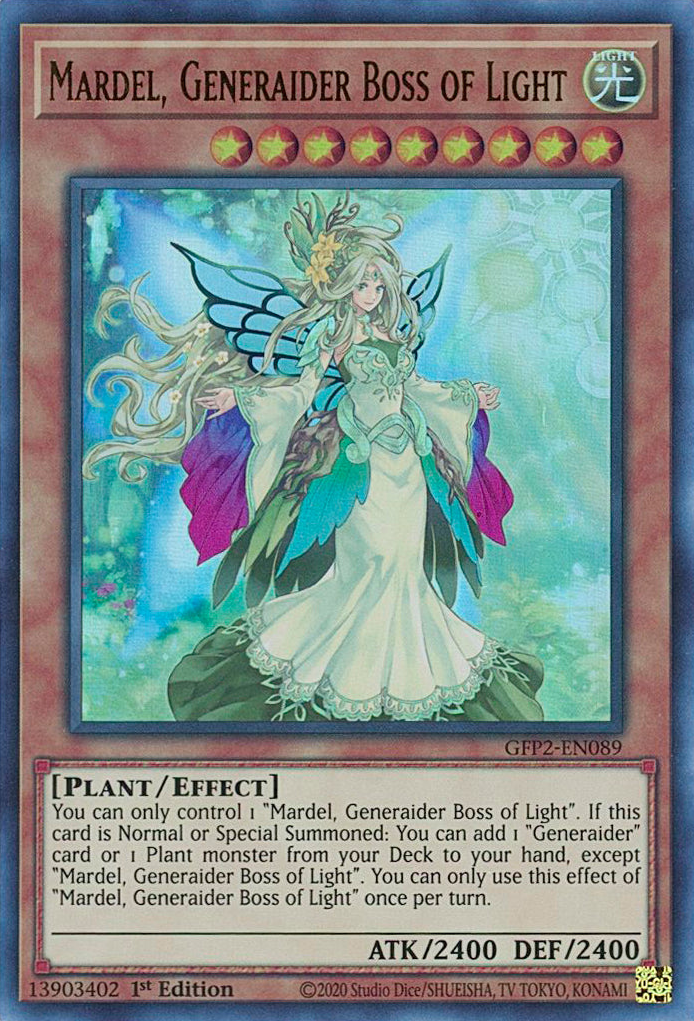 Mardel, Generaider Boss of Light [GFP2-EN089] Ultra Rare | Exor Games New Glasgow