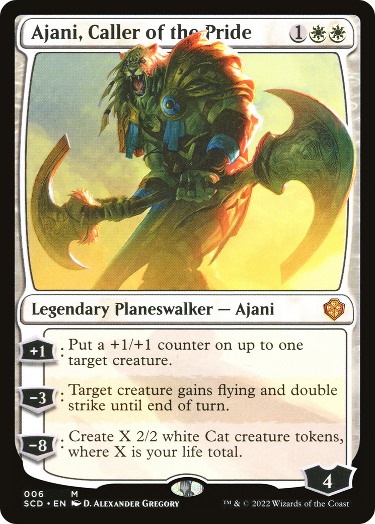 Ajani, Caller of the Pride [Starter Commander Decks] | Exor Games New Glasgow