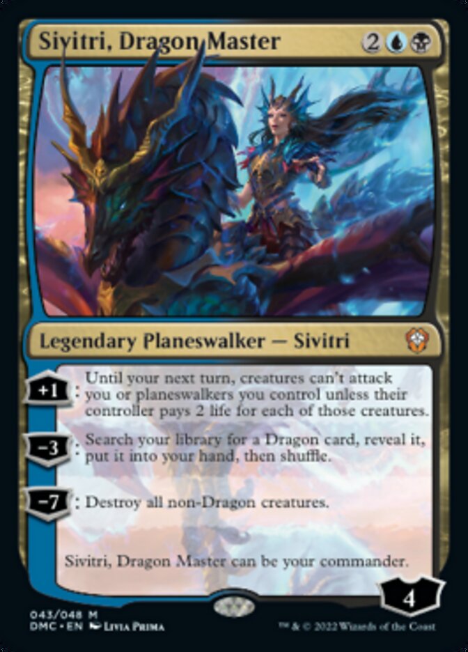 Sivitri, Dragon Master [Dominaria United Commander] | Exor Games New Glasgow