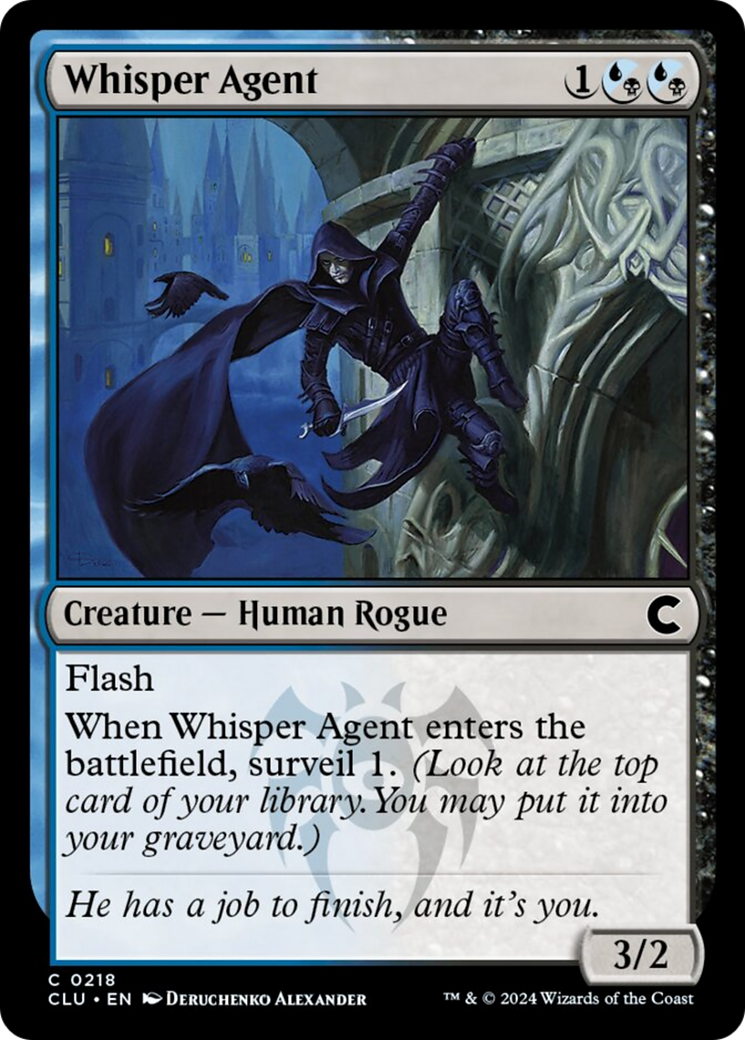 Whisper Agent [Ravnica: Clue Edition] | Exor Games New Glasgow