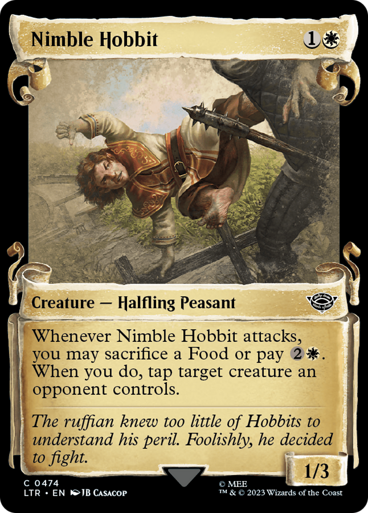 Nimble Hobbit [The Lord of the Rings: Tales of Middle-Earth Showcase Scrolls] | Exor Games New Glasgow