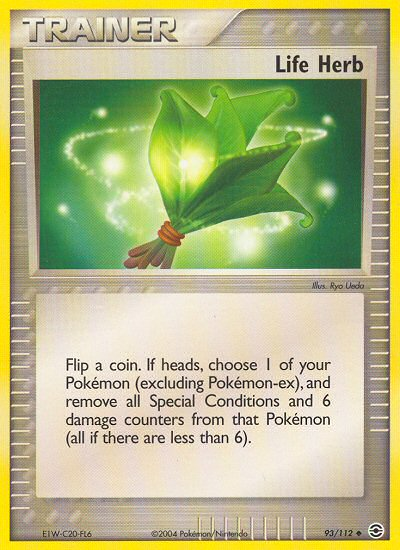 Life Herb (93/112) [EX: FireRed & LeafGreen] | Exor Games New Glasgow