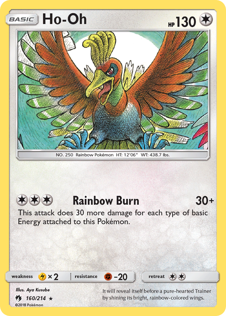 Ho-Oh (160/214) [Sun & Moon: Lost Thunder] | Exor Games New Glasgow