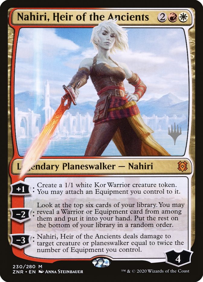 Nahiri, Heir of the Ancients (Promo Pack) [Zendikar Rising Promos] | Exor Games New Glasgow