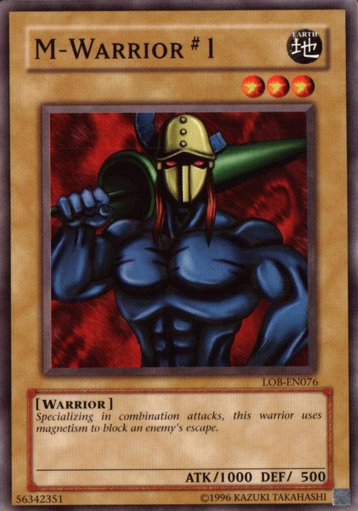 M-Warrior #1 [LOB-EN076] Common | Exor Games New Glasgow