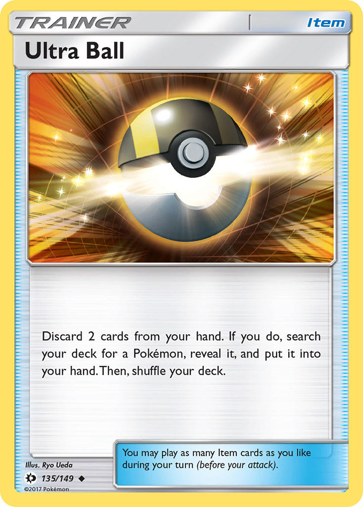 Ultra Ball (135/149) [Sun & Moon: Base Set] | Exor Games New Glasgow