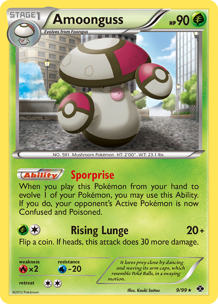 Amoonguss (9/99) [Black & White: Next Destinies] | Exor Games New Glasgow